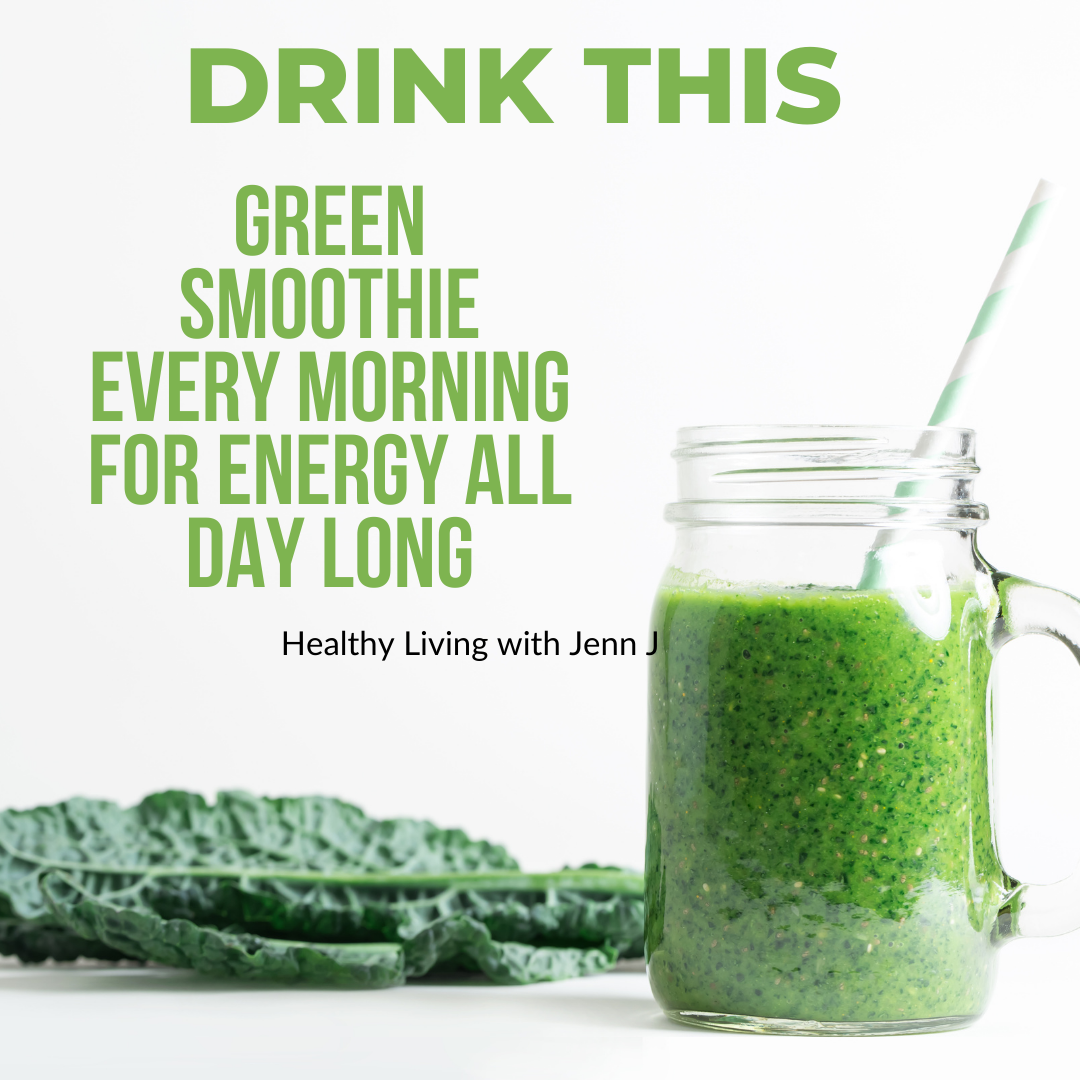 Drink This Green Smoothie Every Morning to Have Energy All Day Long!